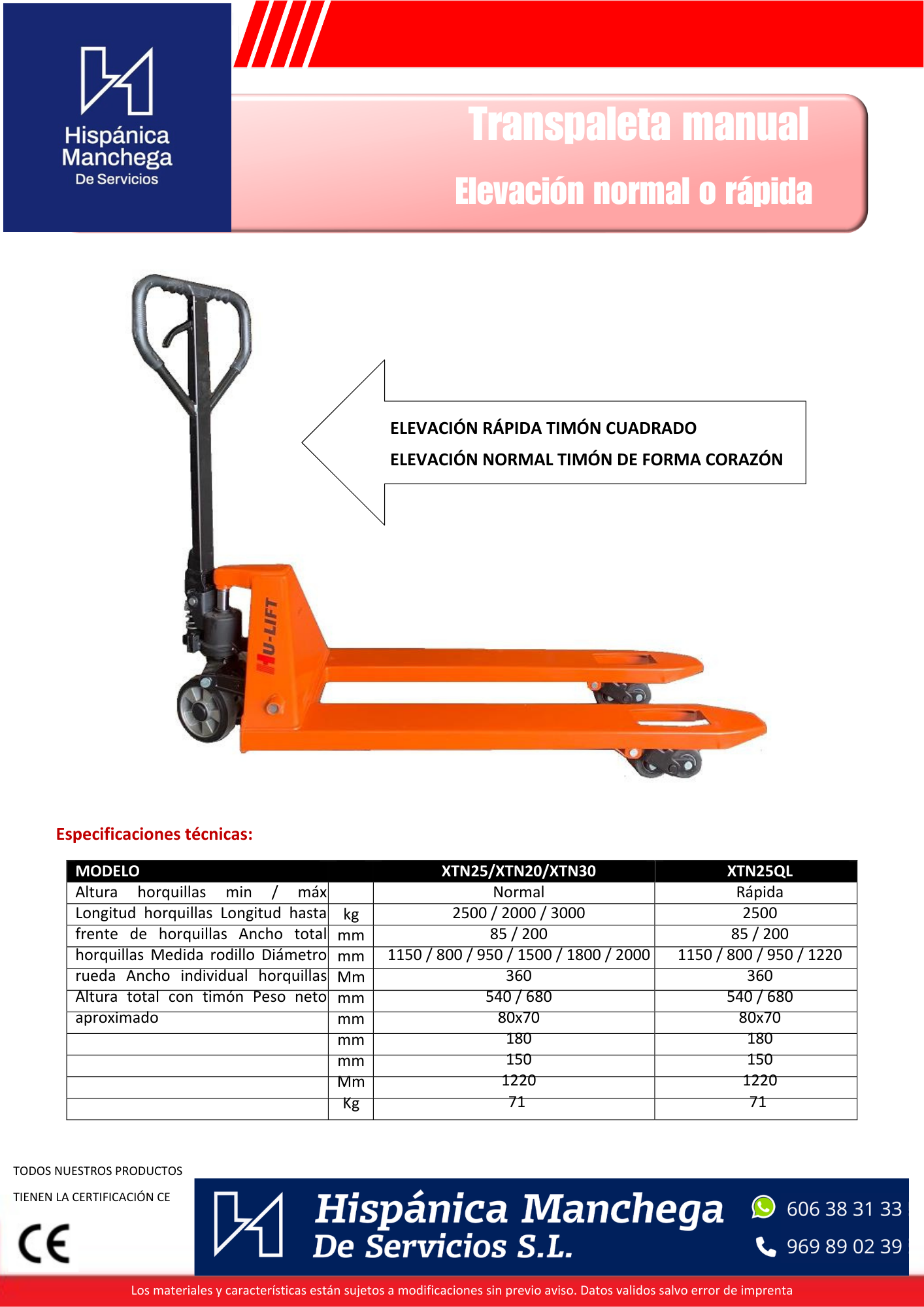 Transpaleta-manual-Hispanica-Manchega